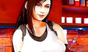 Pater ordered a special drink which is Tifa essence!! ALL SCENES by RaizenStudio