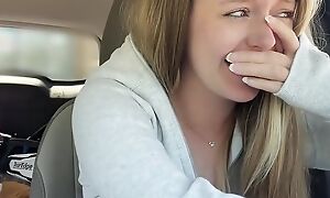 Day in the Life of a Camgirl! Testing New Toys in the Drive Thru + Mall! so Assorted Orgasms!!