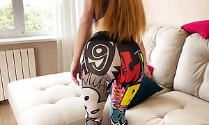 Real Most important with Wife's Stupid Friend - Comforted her - Russian Amateur with Conversations